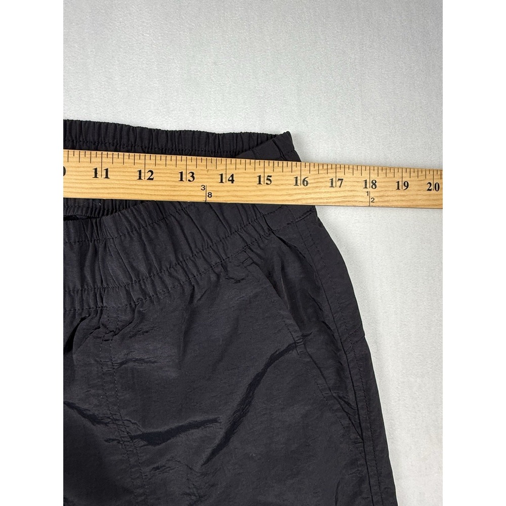 Old Navy Quick Dry Pants Women‎ L Black High Rise Cargo Joggers Balloon Nylon - Picture 7 of 13